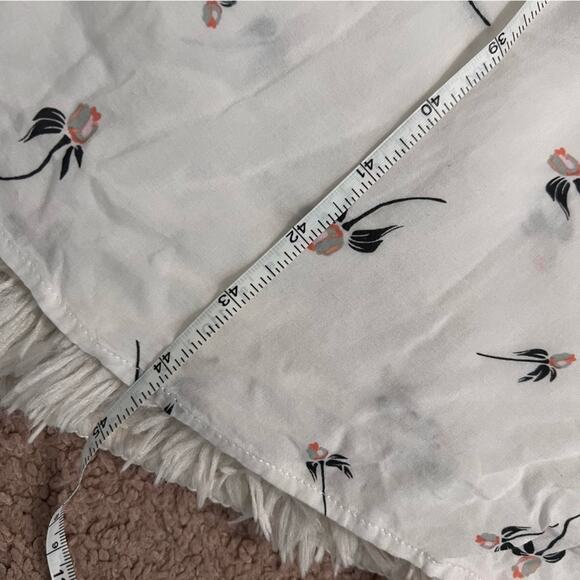 Urban Outfitters Melanie Button Down Lightweight Floral Midi Dress Size M - Picture 13 of 13